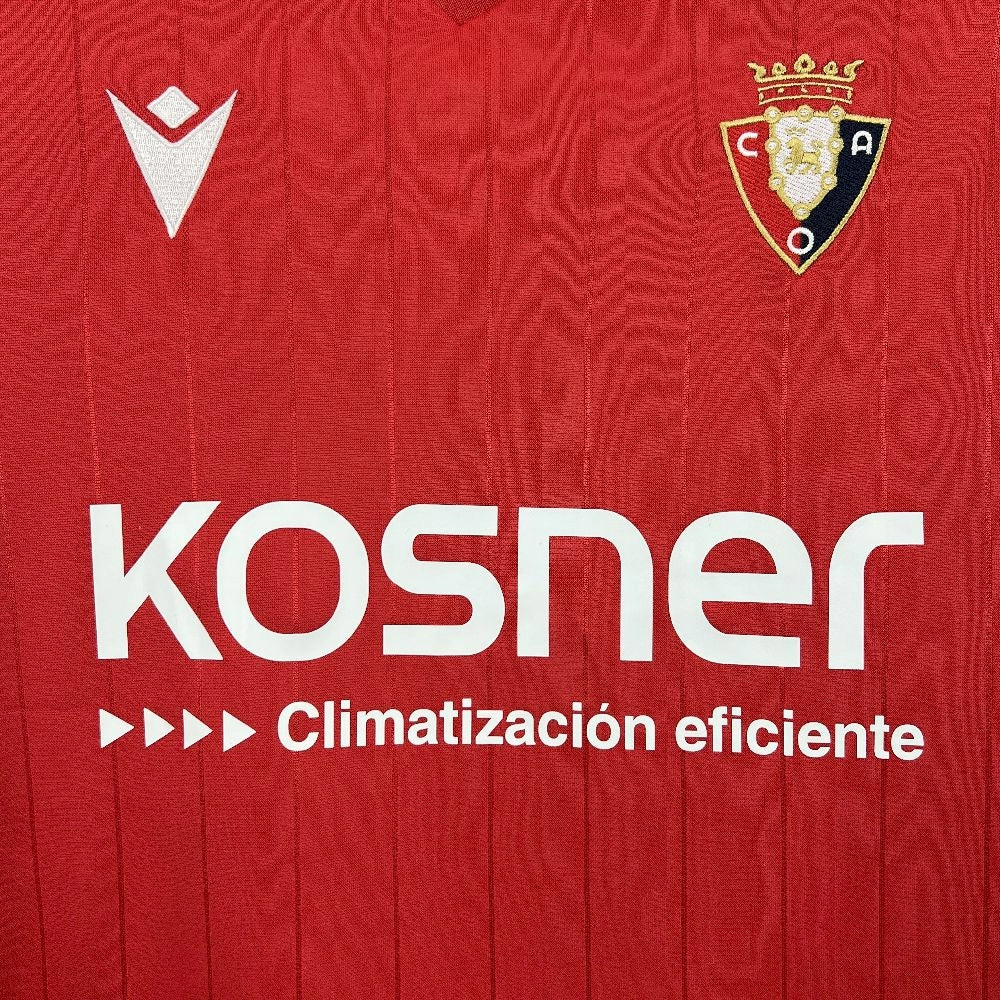 CA Osasuna Local 25/26 Manga Corta Fan