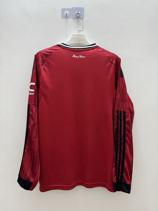Manchester United Local 25/26 Manga Larga Fan