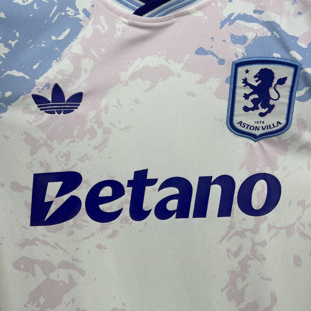 Aston Villa Tercer Kit 25/26 Manga Corta Fan