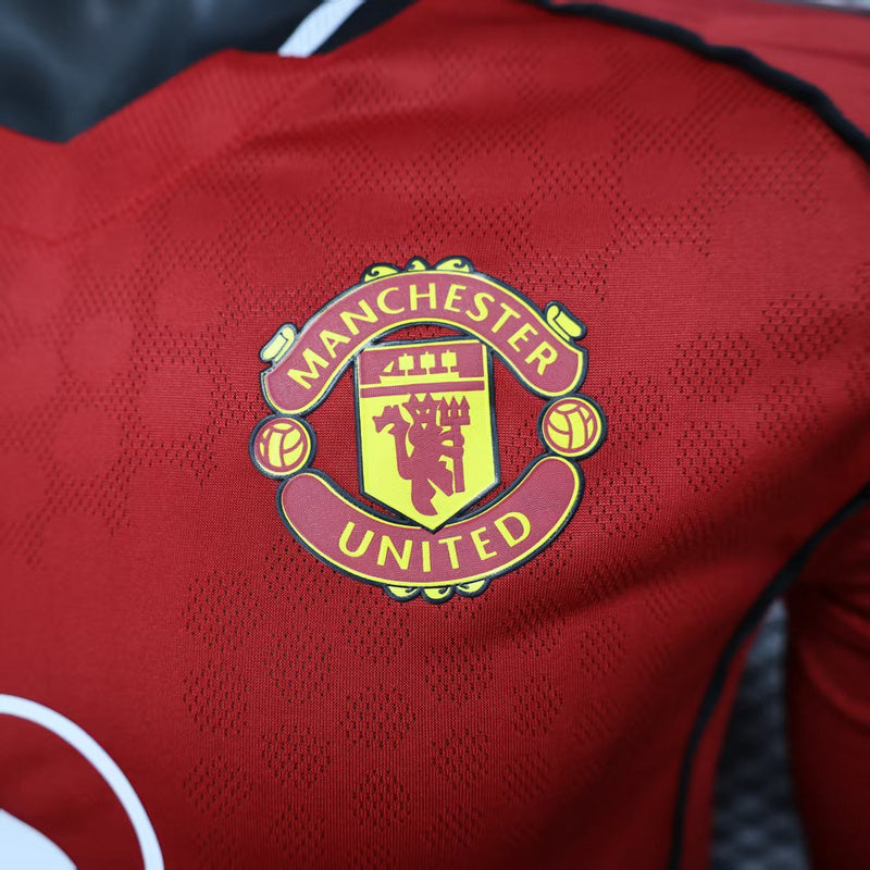 Manchester United Local 25/26 Manga Larga Player