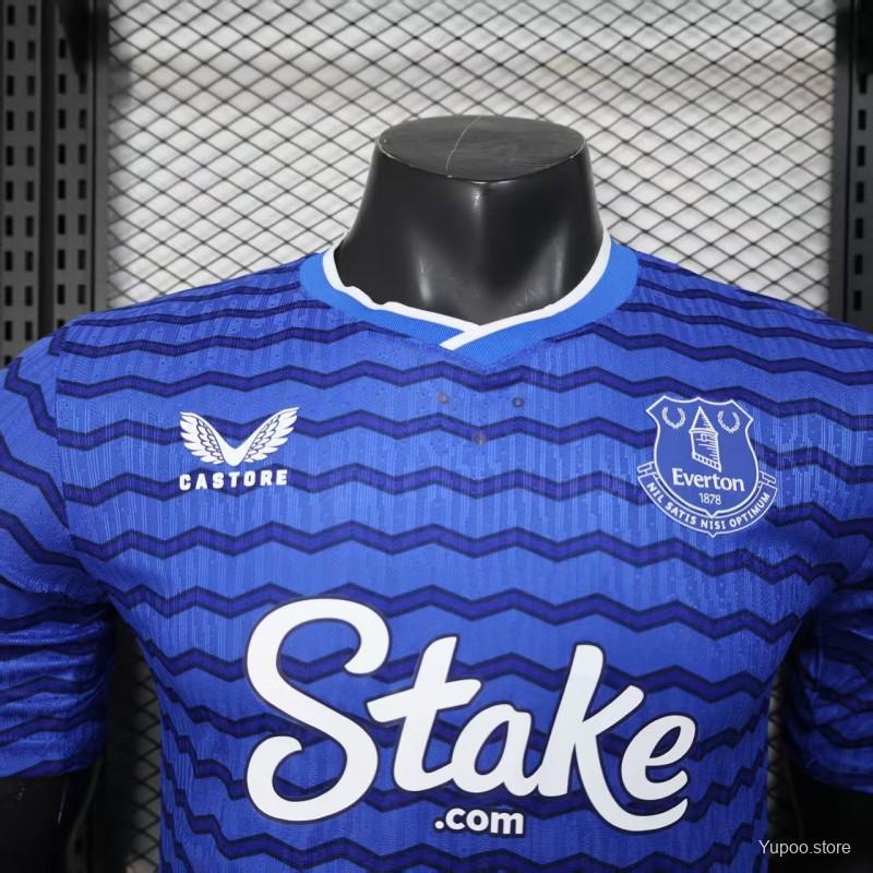 Everton Local 25/26 Manga Corta Player