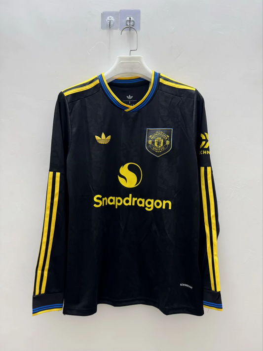 Manchester United Tercer Kit 25/26 Manga Larga Fan