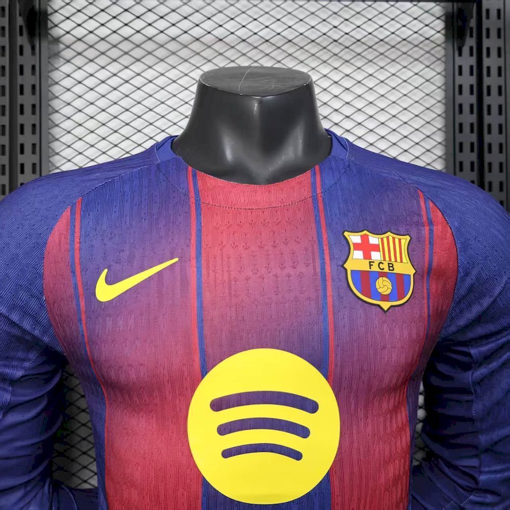 FC Barcelona Local 25/26 Manga Larga Player