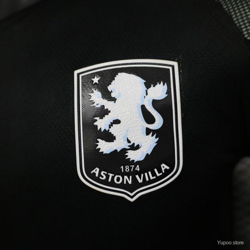 Aston Villa Visita 25/26 Manga Corta Player