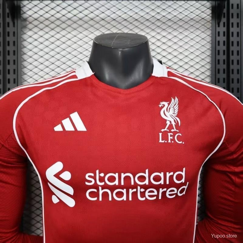Liverpool Local 25/26 Manga Larga Player
