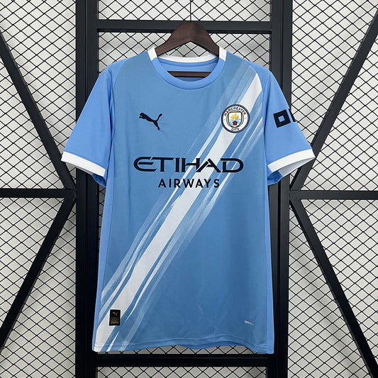 Manchester City Local 25/26 Manga Corta Fan