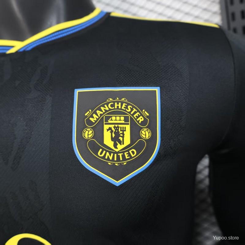 Manchester United Tercer Kit 25/26 Manga Larga Player