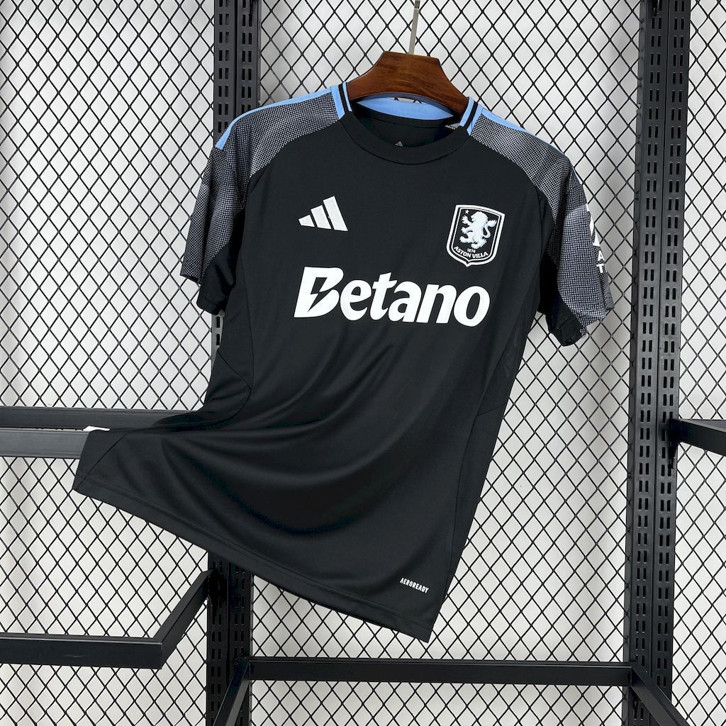 Aston Villa Visita 25/26 Manga Corta Fan