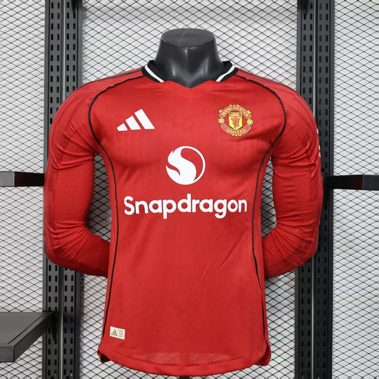 Manchester United Local 25/26 Manga Larga Player