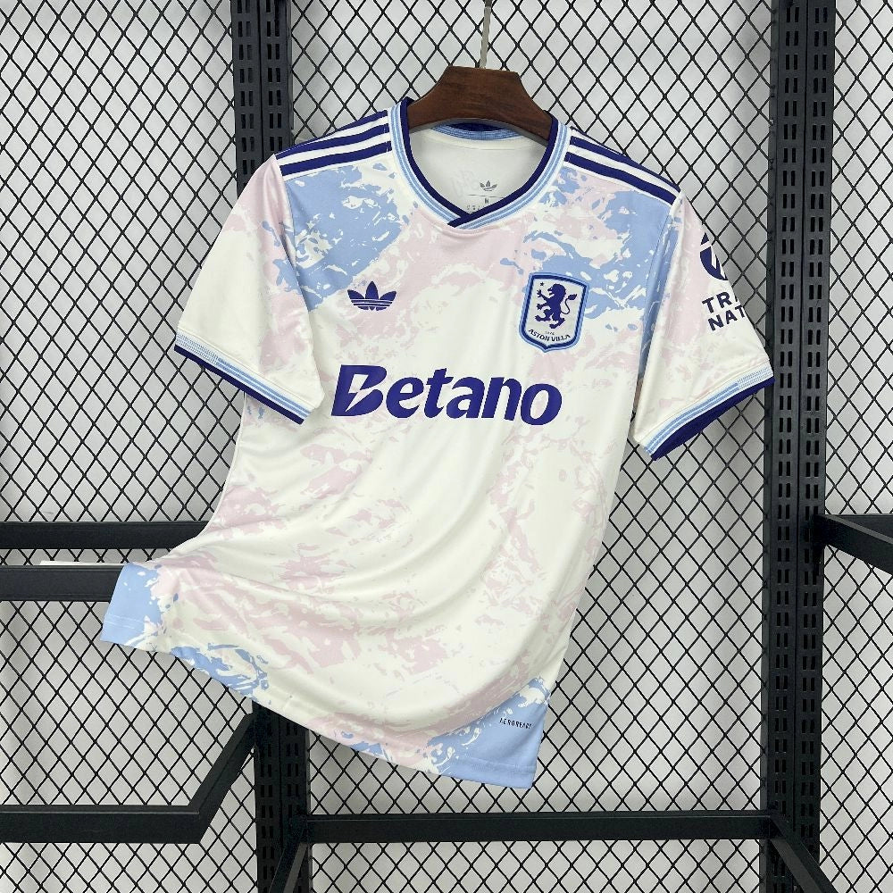 Aston Villa Tercer Kit 25/26 Manga Corta Fan