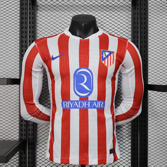 Atlético de Madrid Local 25/26 Manga Larga Player