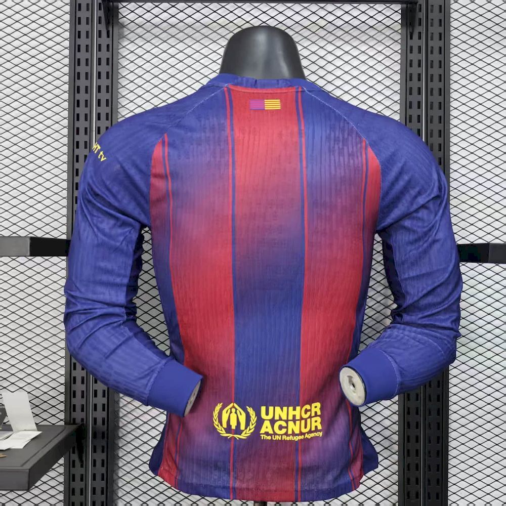 FC Barcelona Local 25/26 Manga Larga Player