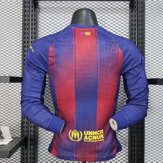 FC Barcelona Local 25/26 Manga Larga Player