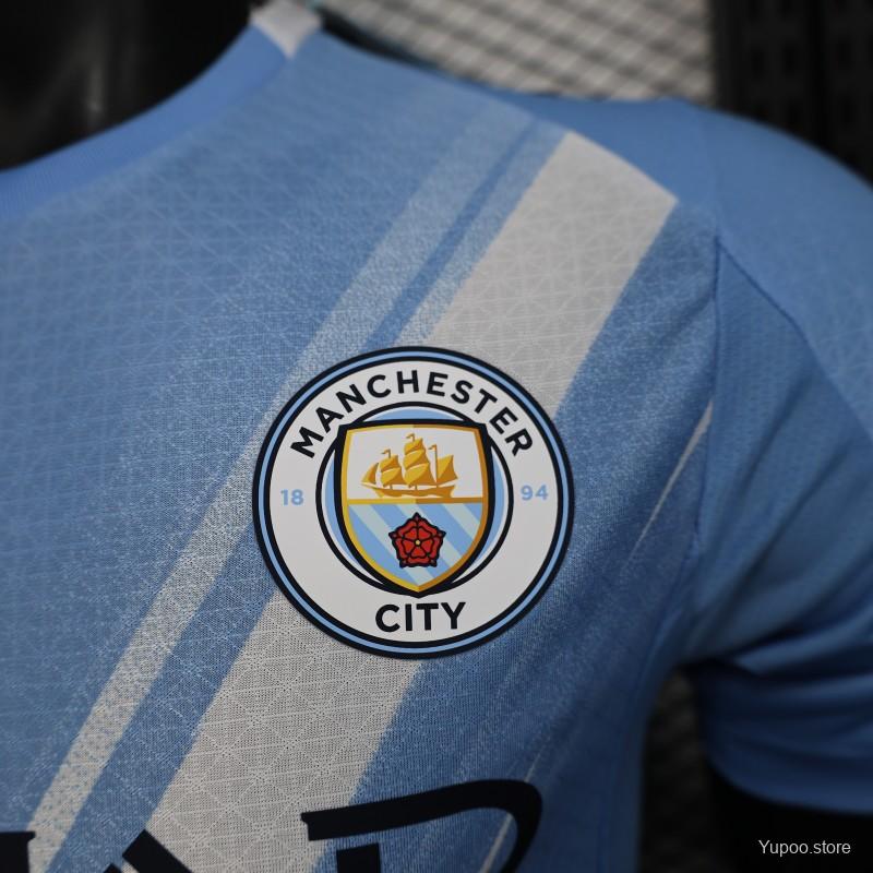 Manchester City Local 25/26 Manga Corta Player