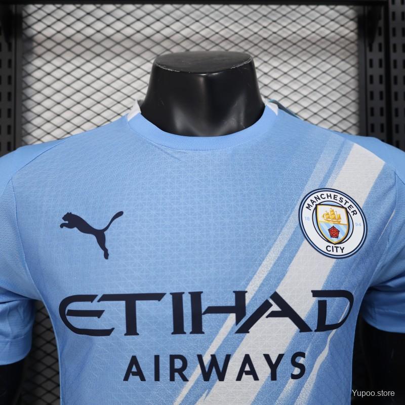 Manchester City Local 25/26 Manga Corta Player