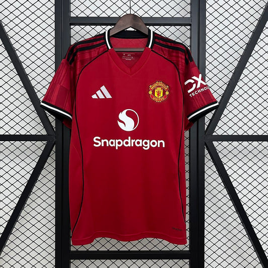 Manchester United Local 25/26 Manga Corta Fan
