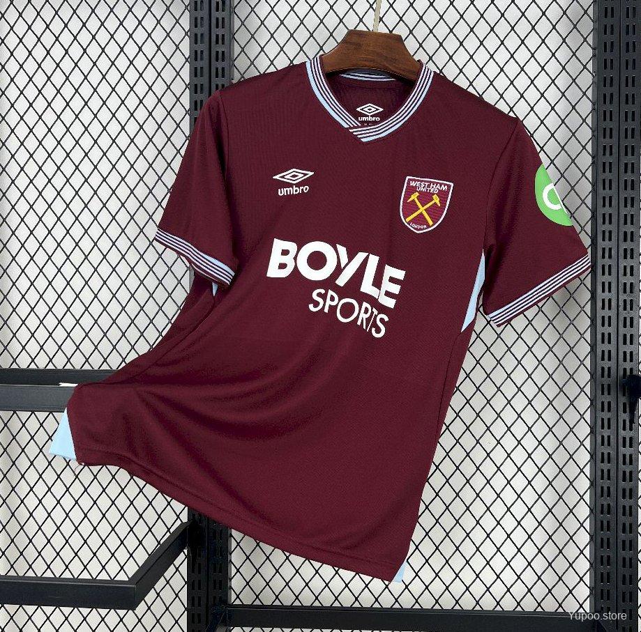 West Ham Local 25/26 Manga Corta Fan