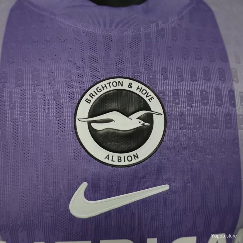 Brighton & Hove Albion Visita 25/26 Manga Corta Player