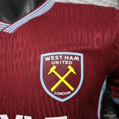 West Ham Local 25/26 Manga Corta Player