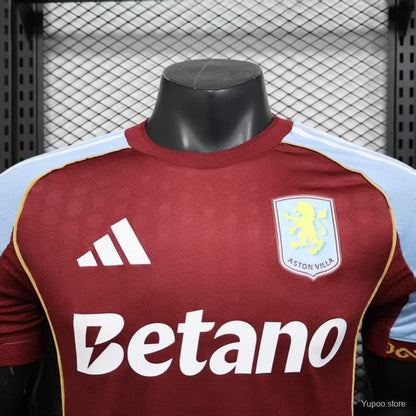 Aston Villa Local 25/26 Manga Corta Player