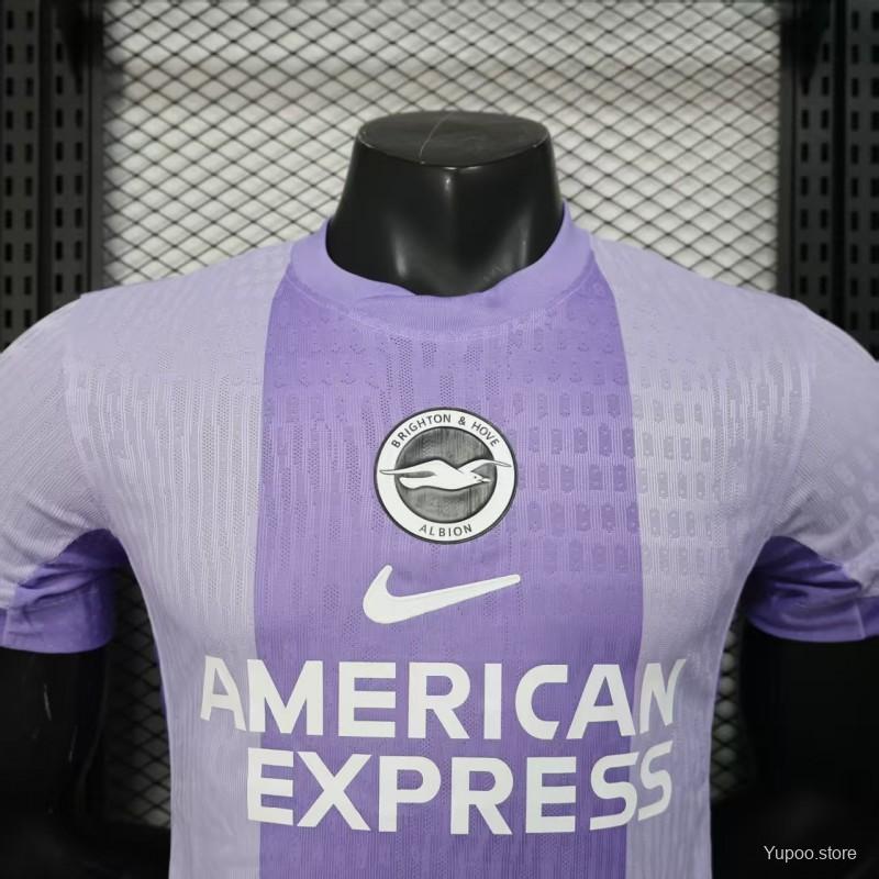 Brighton & Hove Albion Visita 25/26 Manga Corta Player