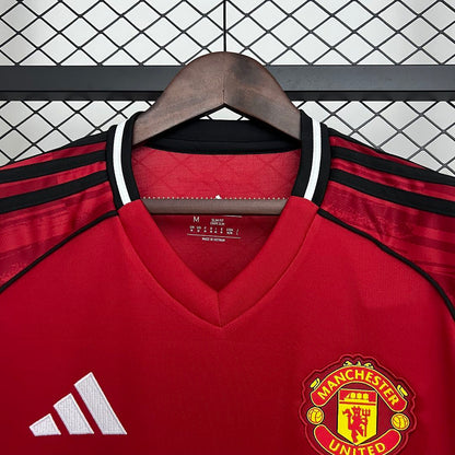 Manchester United Local 25/26 Manga Corta Fan