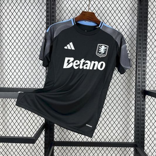 Aston Villa Visita 25/26 Manga Corta Fan