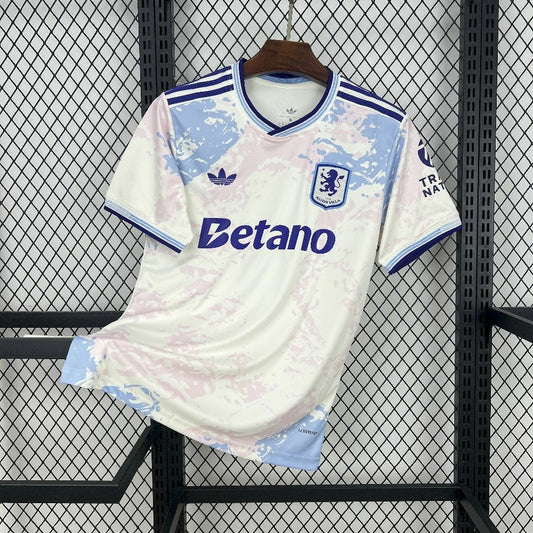 Aston Villa Tercer Kit 25/26 Manga Corta Fan