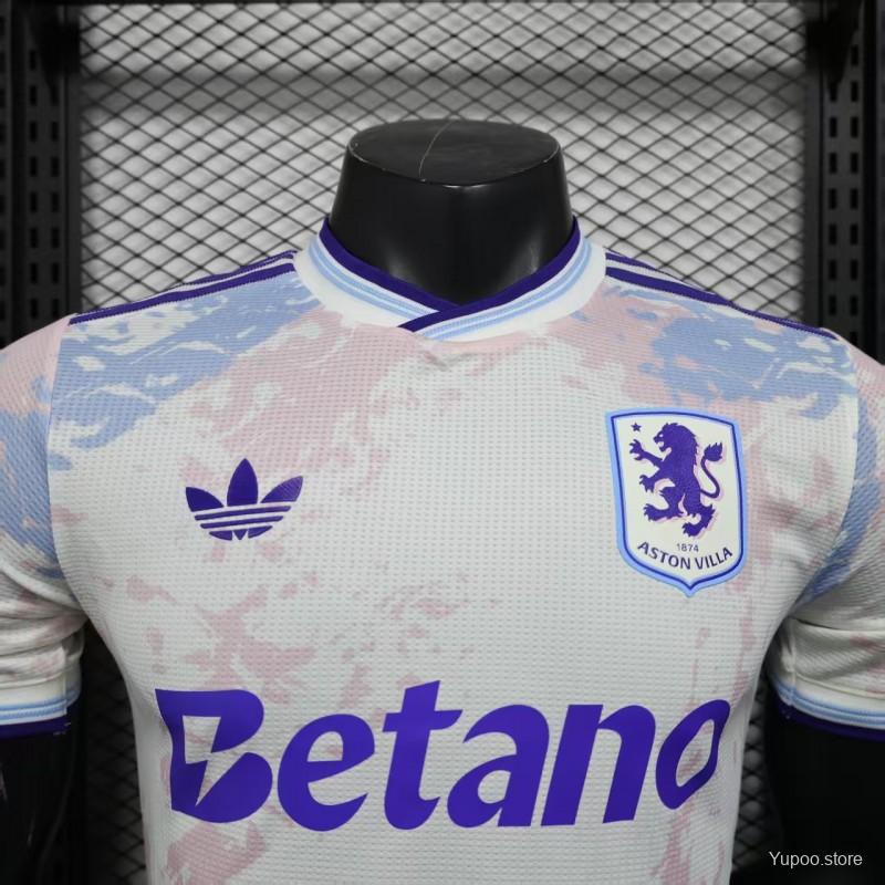 Aston Villa Tercer Kit 25/26 Manga Corta Player