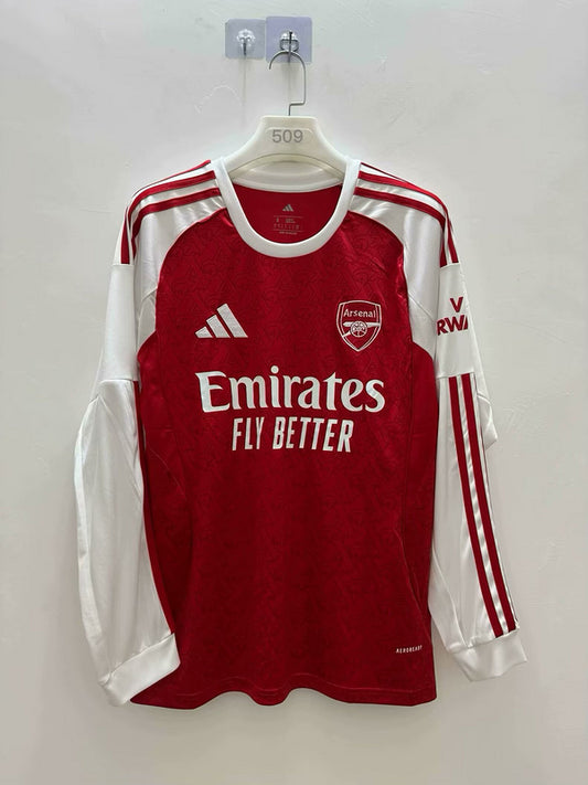 Arsenal Local 25/26 Manga Larga Fan