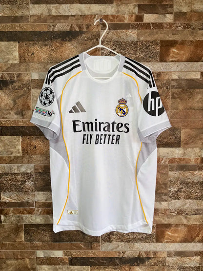 Real Madrid Local 25/26 Manga Corta Player