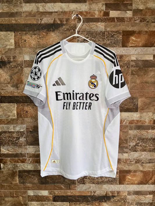 Real Madrid Local 25/26 Manga Corta Player
