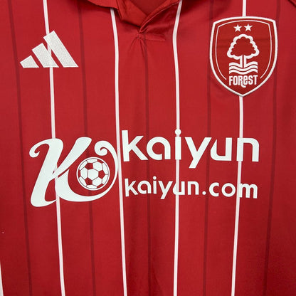 Nottingham Forest Local 25/26 Manga Corta Fan